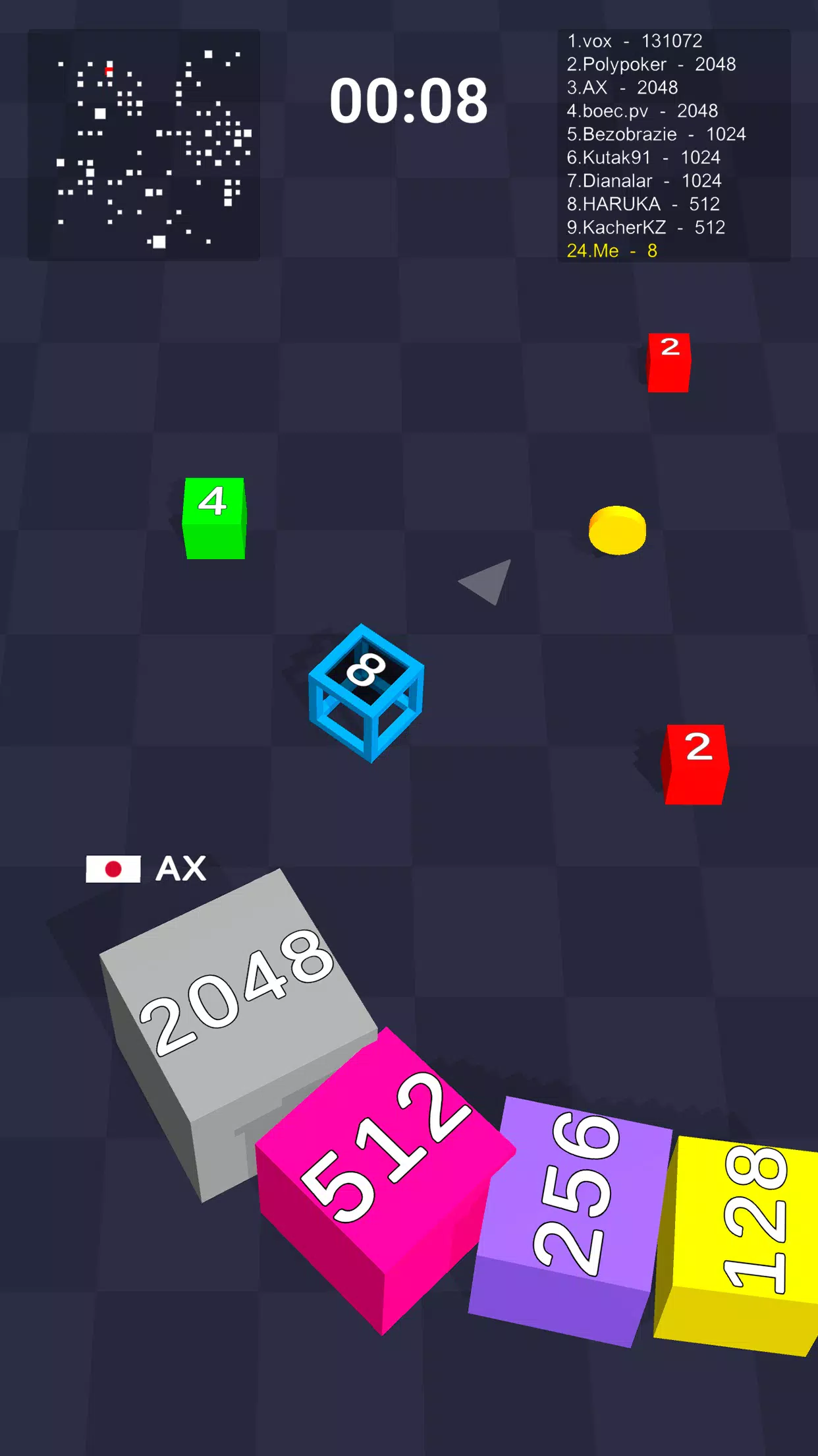 Cube Arena 2048 Zrzut ekranu 1