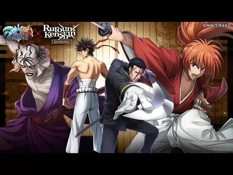 Grand Summoners Rurouni Kenshin Crossover