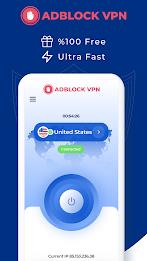 Adblock VPN - Get Adblock IP Schermafbeelding 0