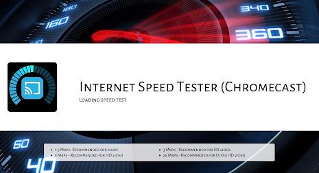 Cast Speed Test for Chromecast Captura de pantalla 3