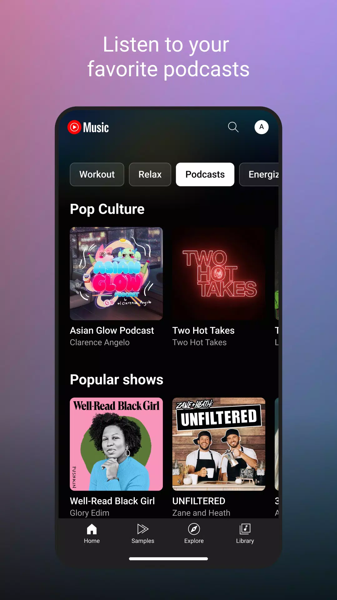 YouTube Music ภาพหน้าจอ 3