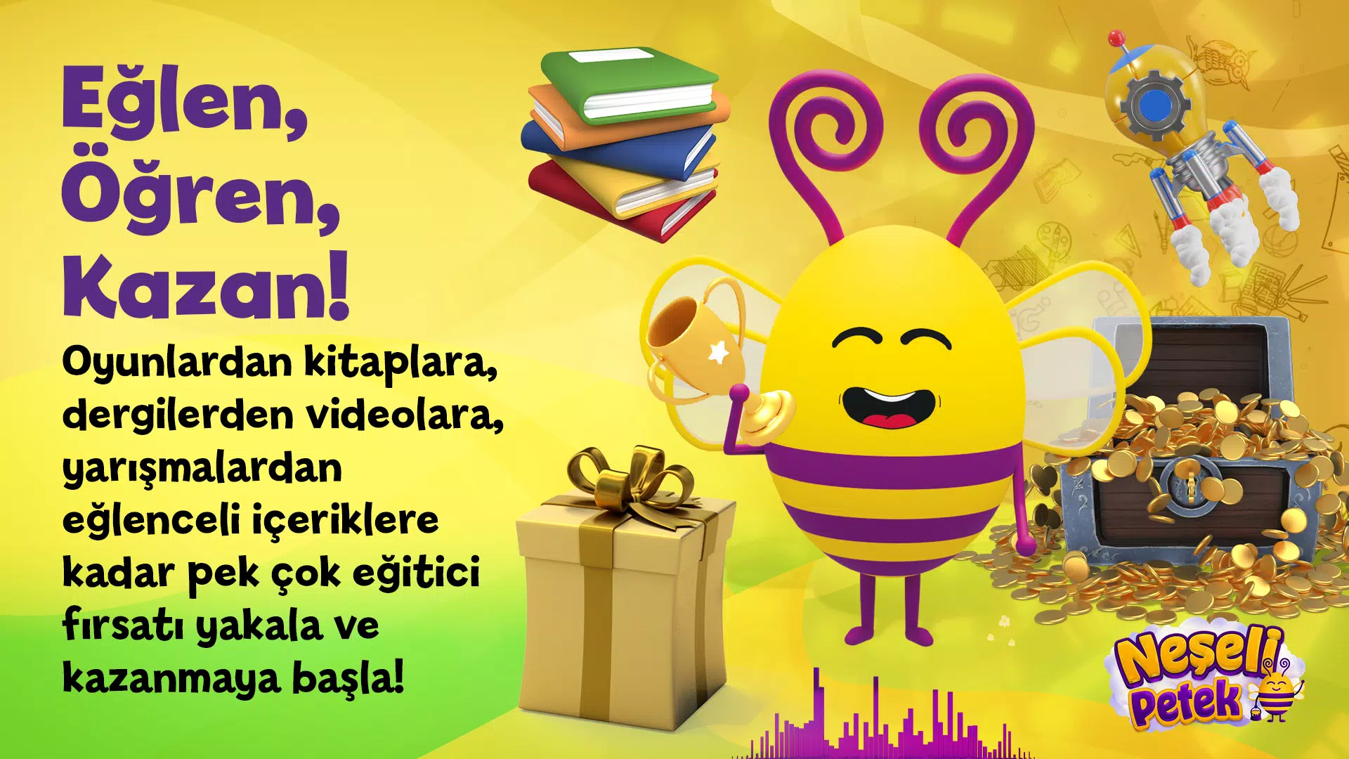 Neşeli Petek Oyun Platformu Tangkapan skrin 2