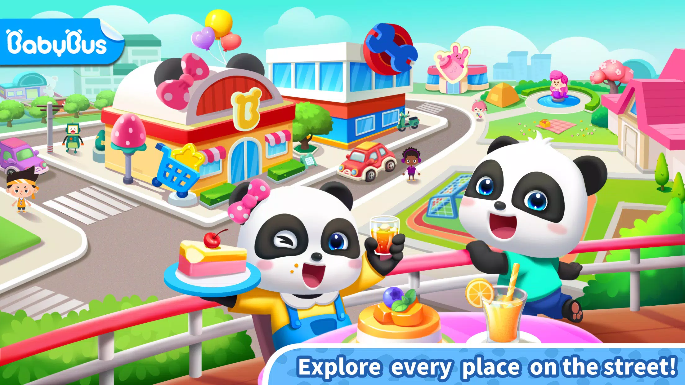 Little Panda's Town: Street 螢幕截圖 0