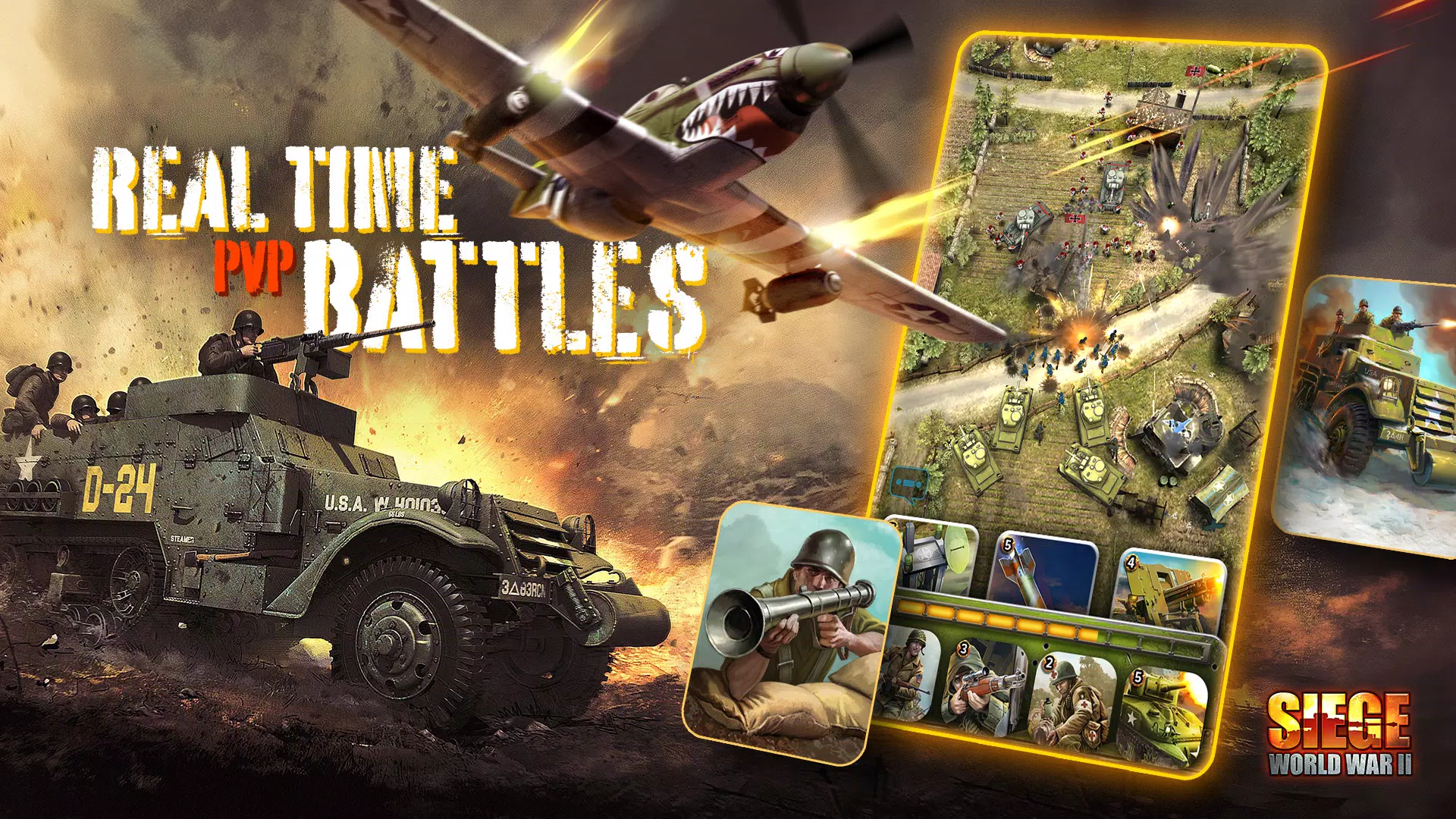 SIEGE: World War II 螢幕截圖 0