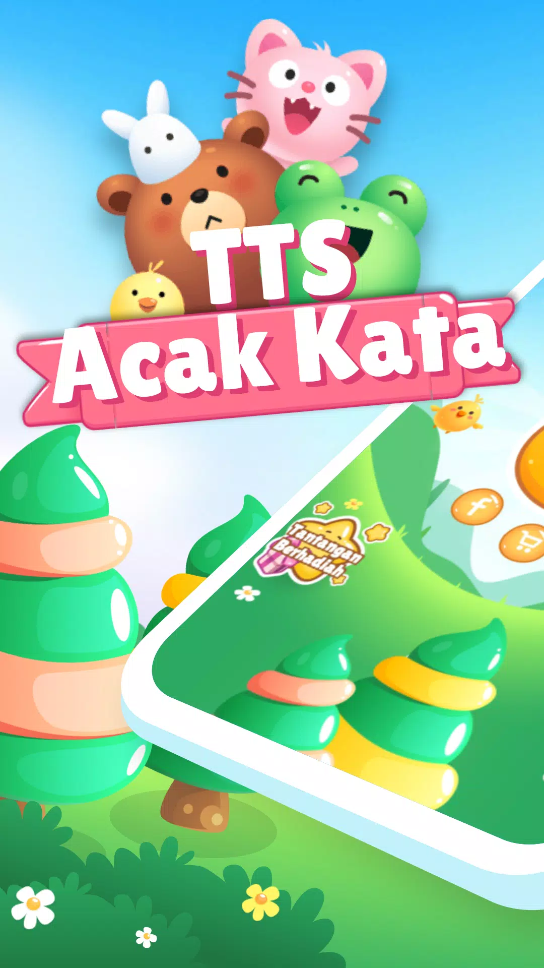 Acak Kata - Teka Teki Silang Schermafbeelding 0