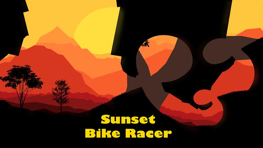 Sunset Bike Racer - Motocross ภาพหน้าจอ 0