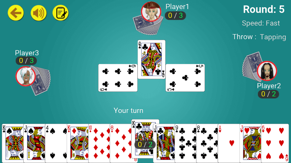 Call break : Offline Card Game Captura de pantalla 0