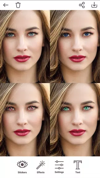 Eye Color Changer Ảnh chụp màn hình 1