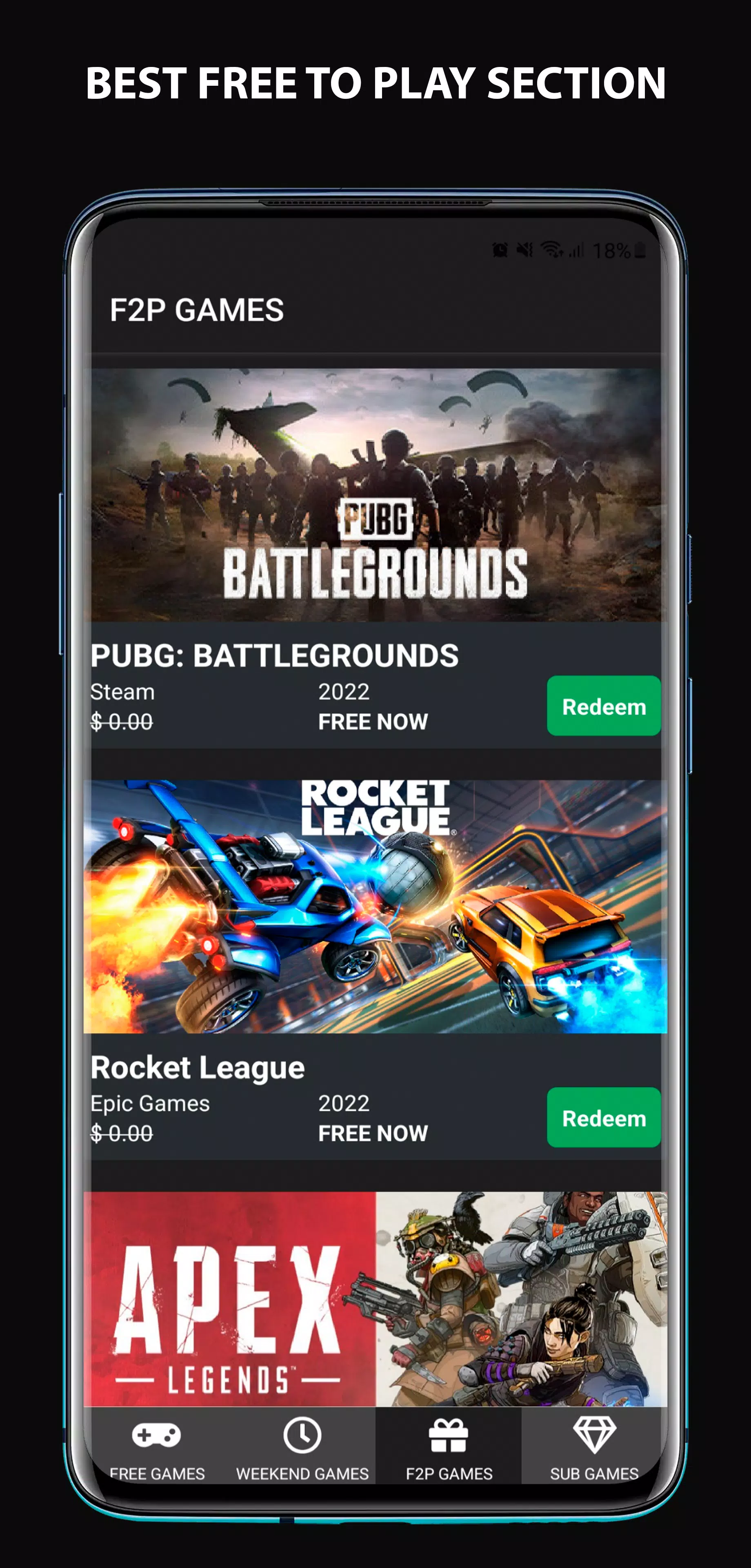 Epic Freebie Games Radar Tangkapan skrin 2