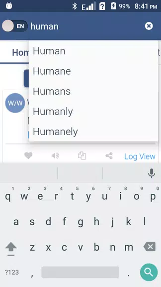 Zulu Dictionary Offline 螢幕截圖 1