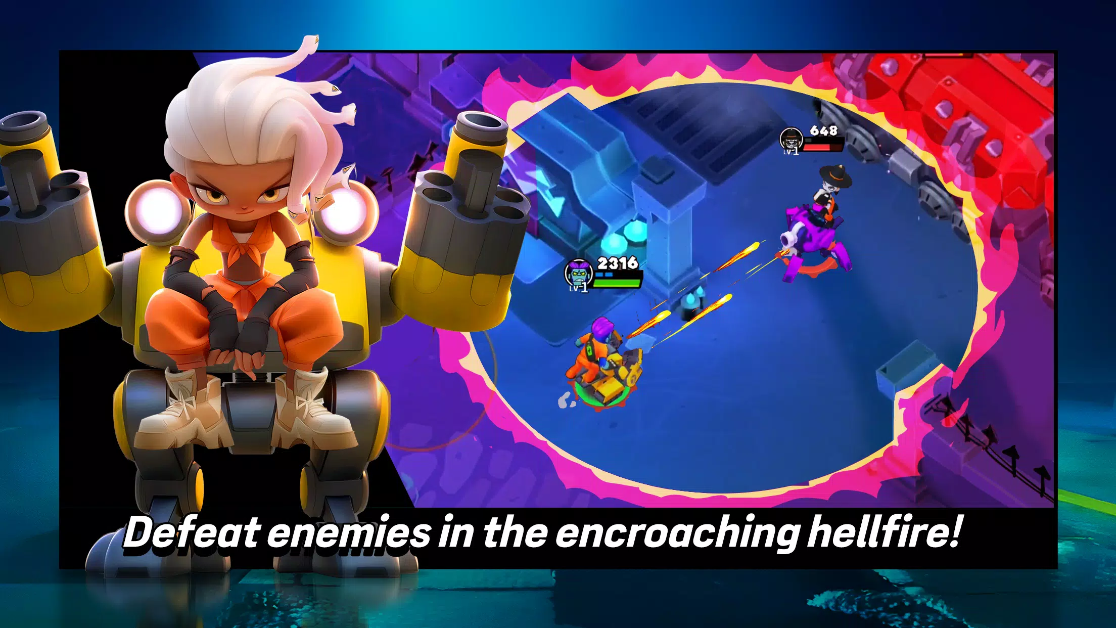 Villains: Robot BattleRoyale スクリーンショット 2