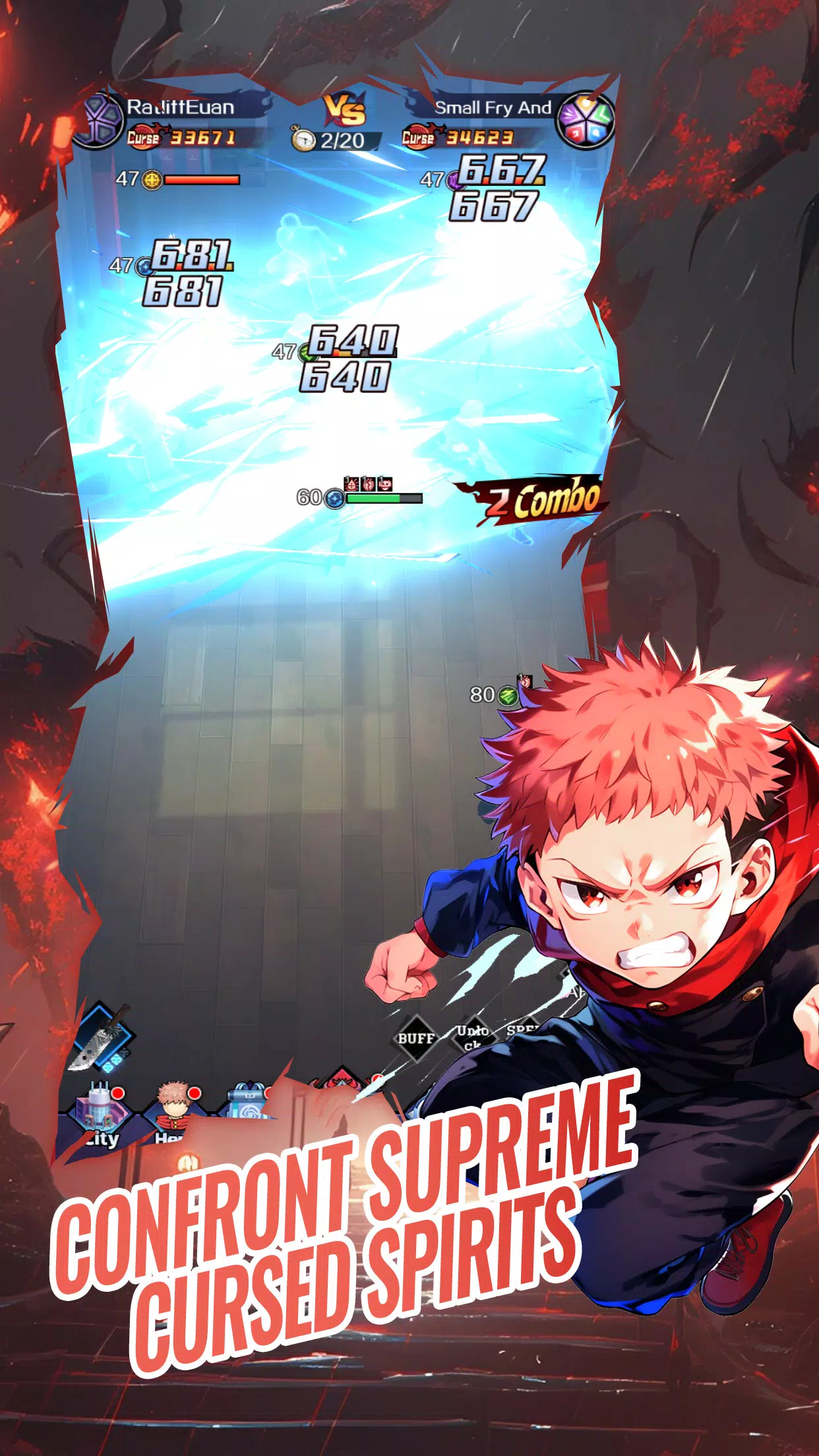 Jujutsu Masters: Cursed Rivals Скриншот 1