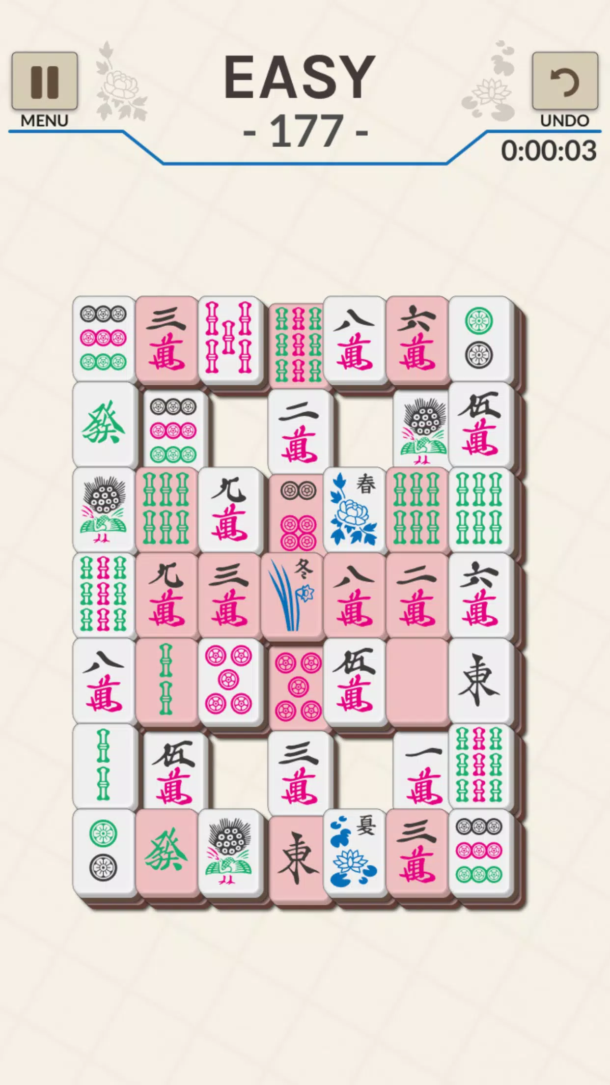 Mahjong Solitaire 1000 Classic ဖန်သားပြင်ဓာတ်ပုံ 3