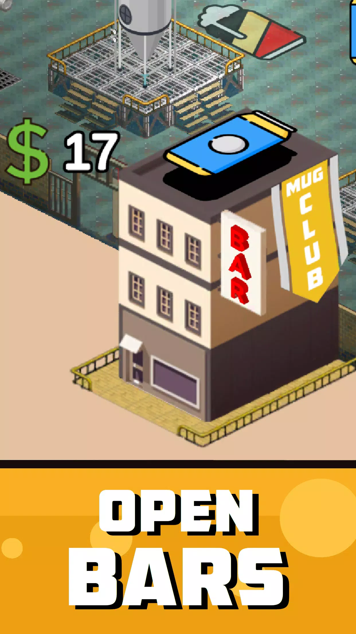 Idle Brewery Captura de pantalla 1