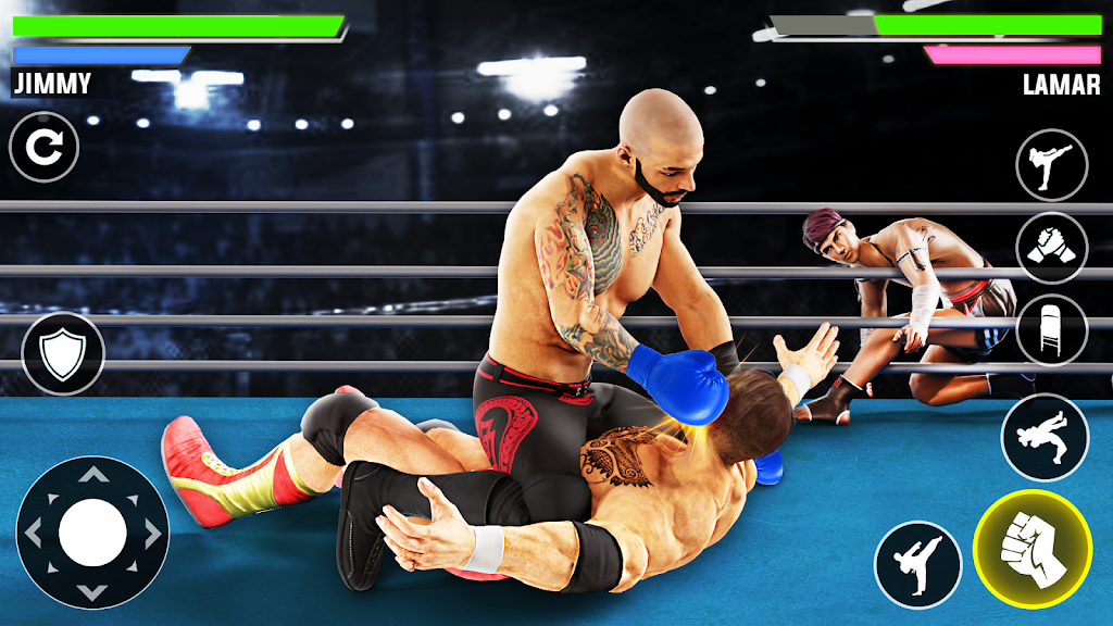 Real Wrestling Arena Fight 3D Скриншот 2