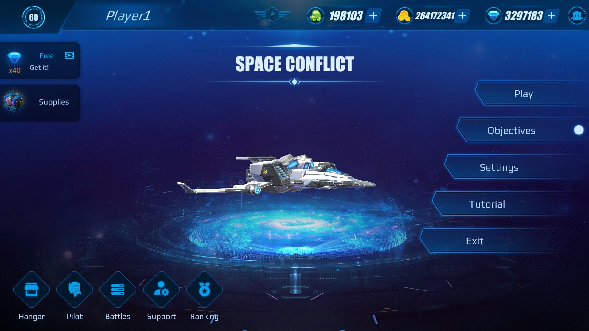 Space Conflict Ekran Görüntüsü 0