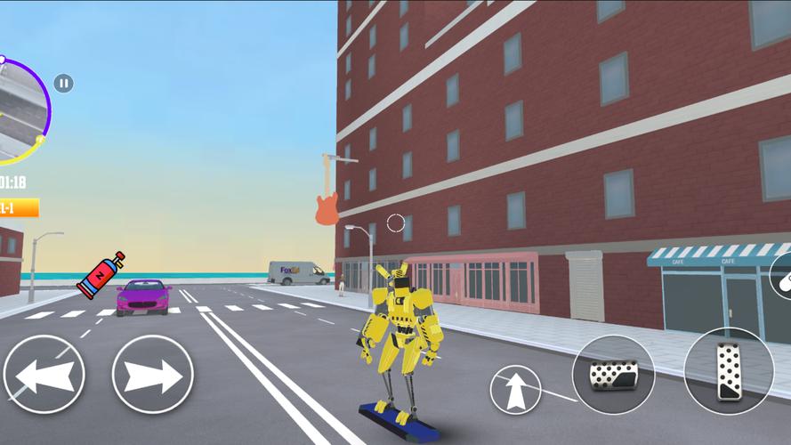 IRON NINJA Robot Adventures Ekran Görüntüsü 2