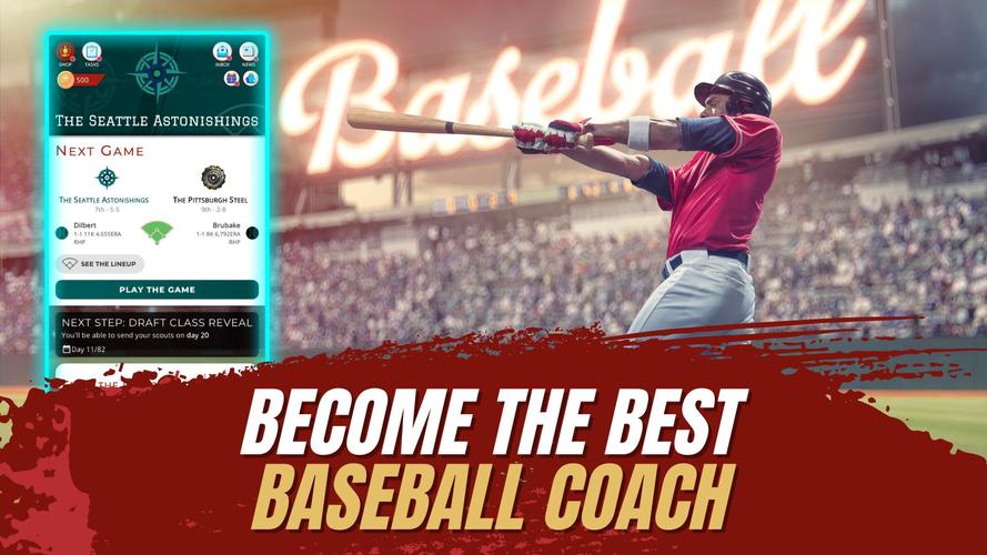 Astonishing Baseball Manager Zrzut ekranu 0