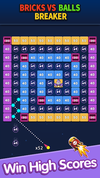 Bricks vs Balls Breaker Mod ဖန်သားပြင်ဓာတ်ပုံ 2