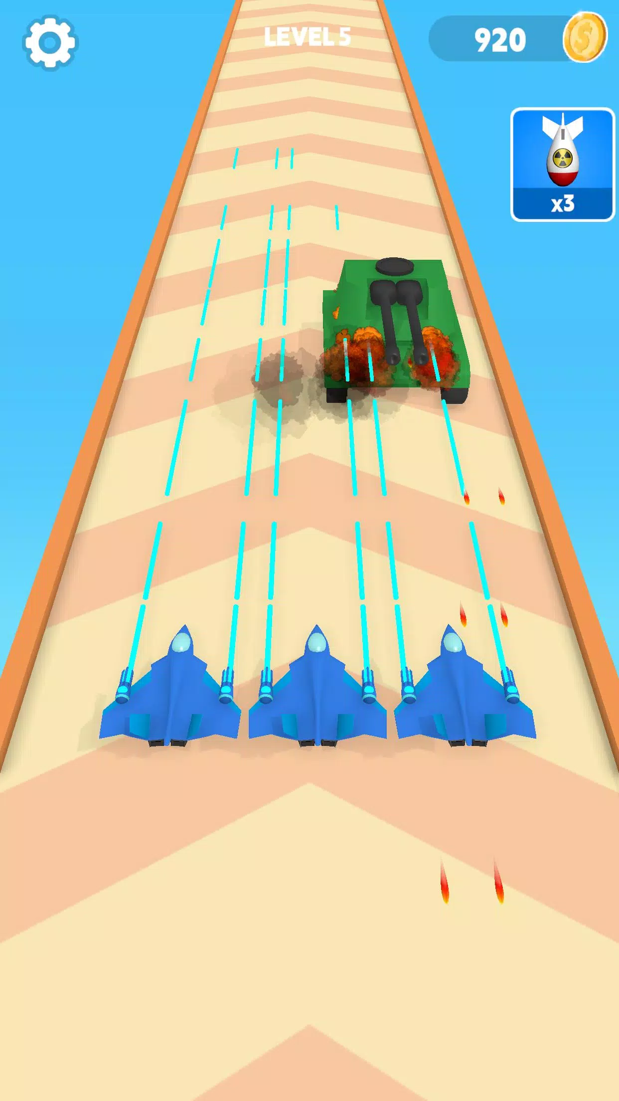 Warplane VS Tank:Shooting Game スクリーンショット 2