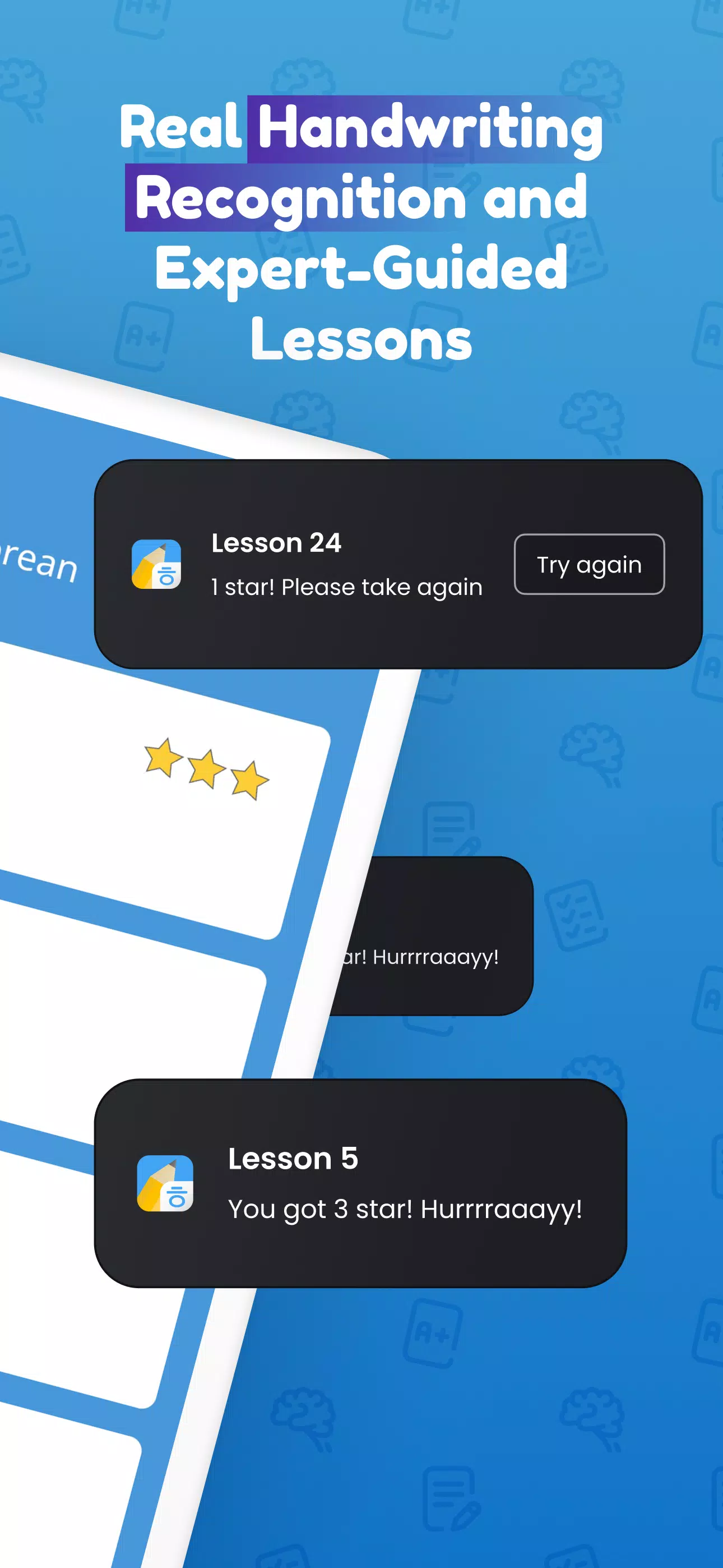 Write It! Korean Capture d'écran 1