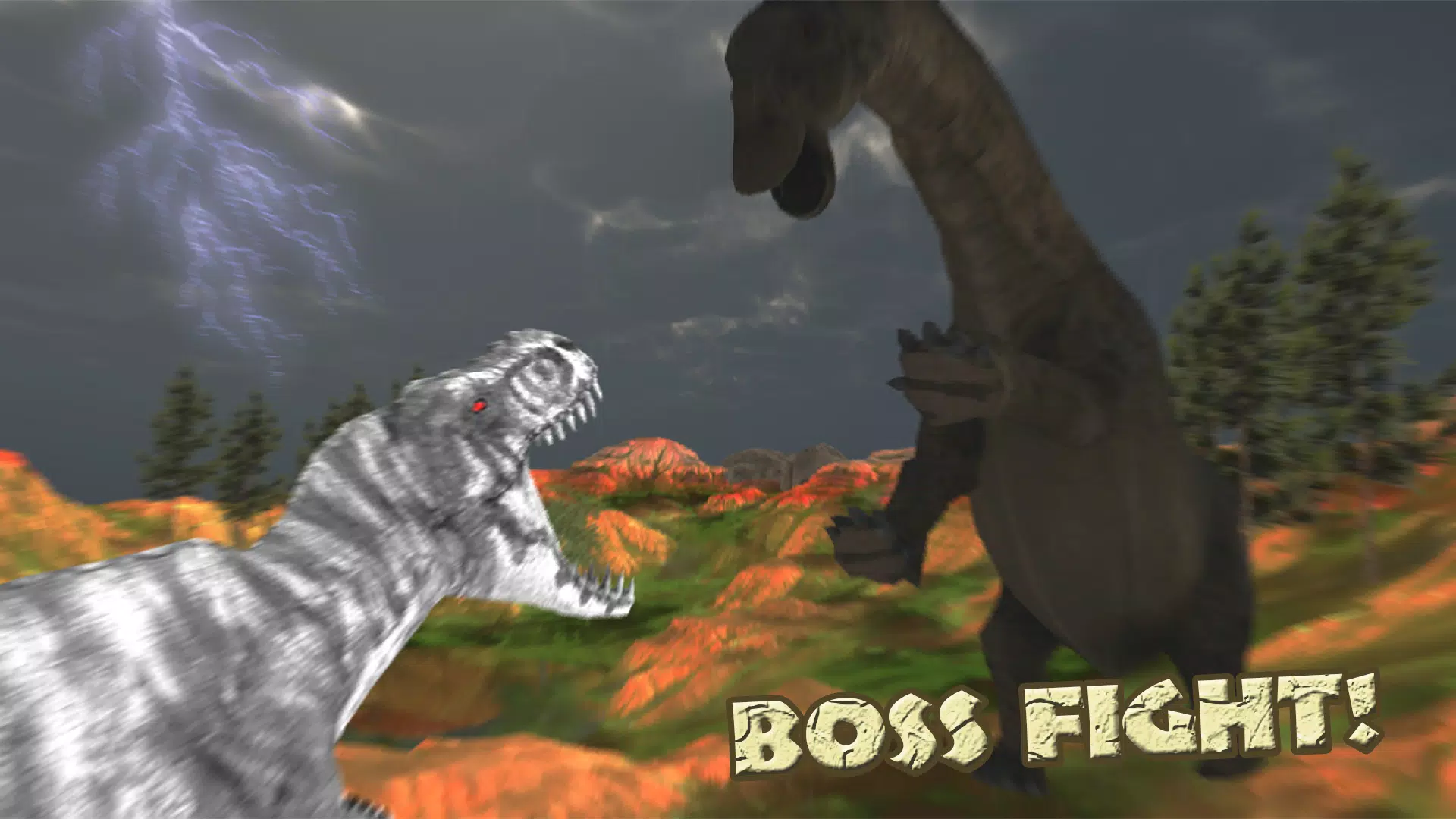 Hungry T-Rex Island Dino Hunt Скриншот 2