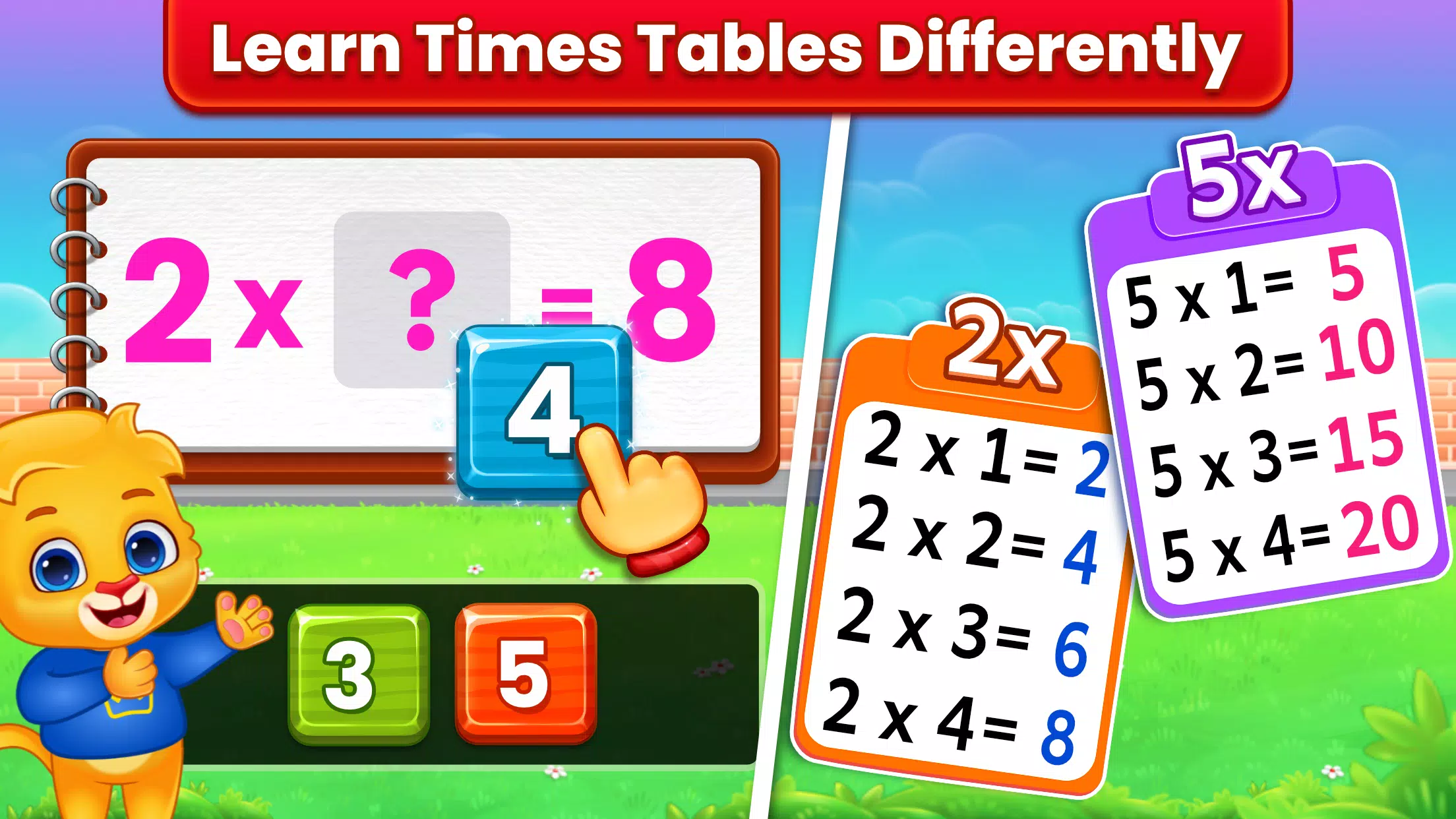 Kids Multiplication Math Games Ekran Görüntüsü 1