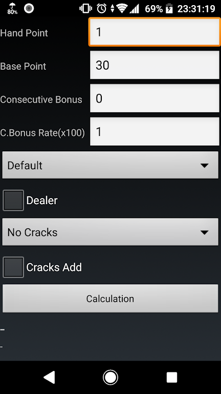 Mahjong Calculator Capture d'écran 0