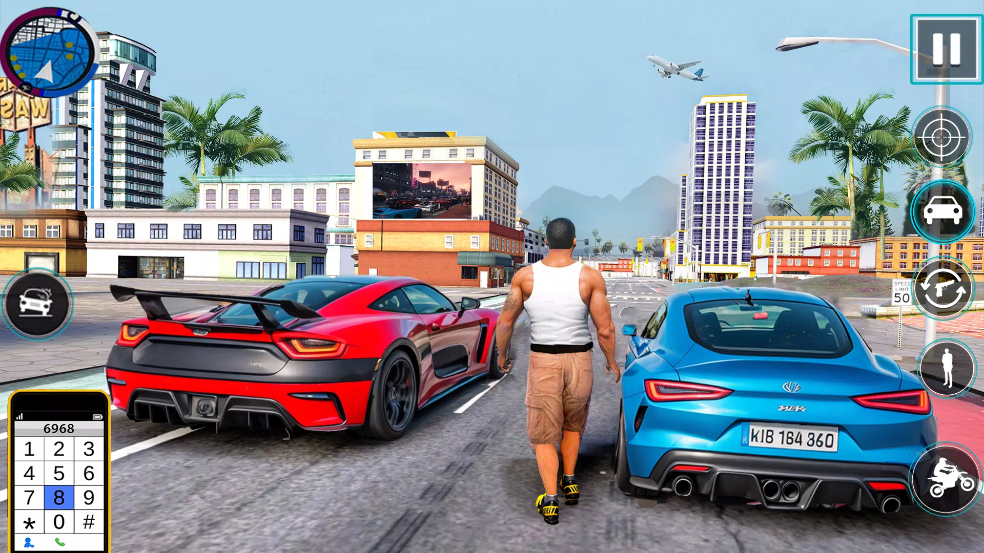 City Driving Car Simulator 3D Ekran Görüntüsü 1