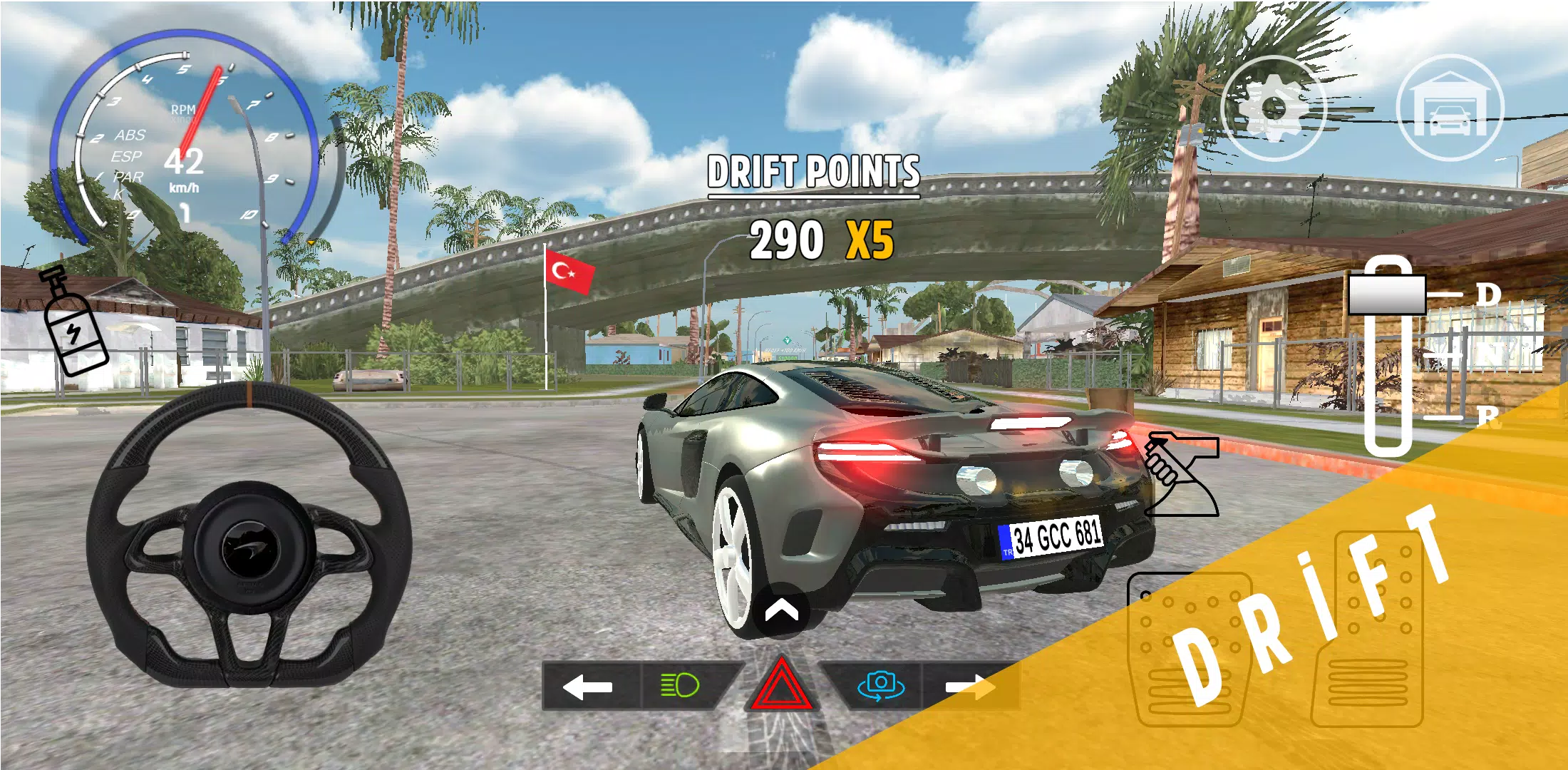 Corolla Drift & Park Simulator 螢幕截圖 2