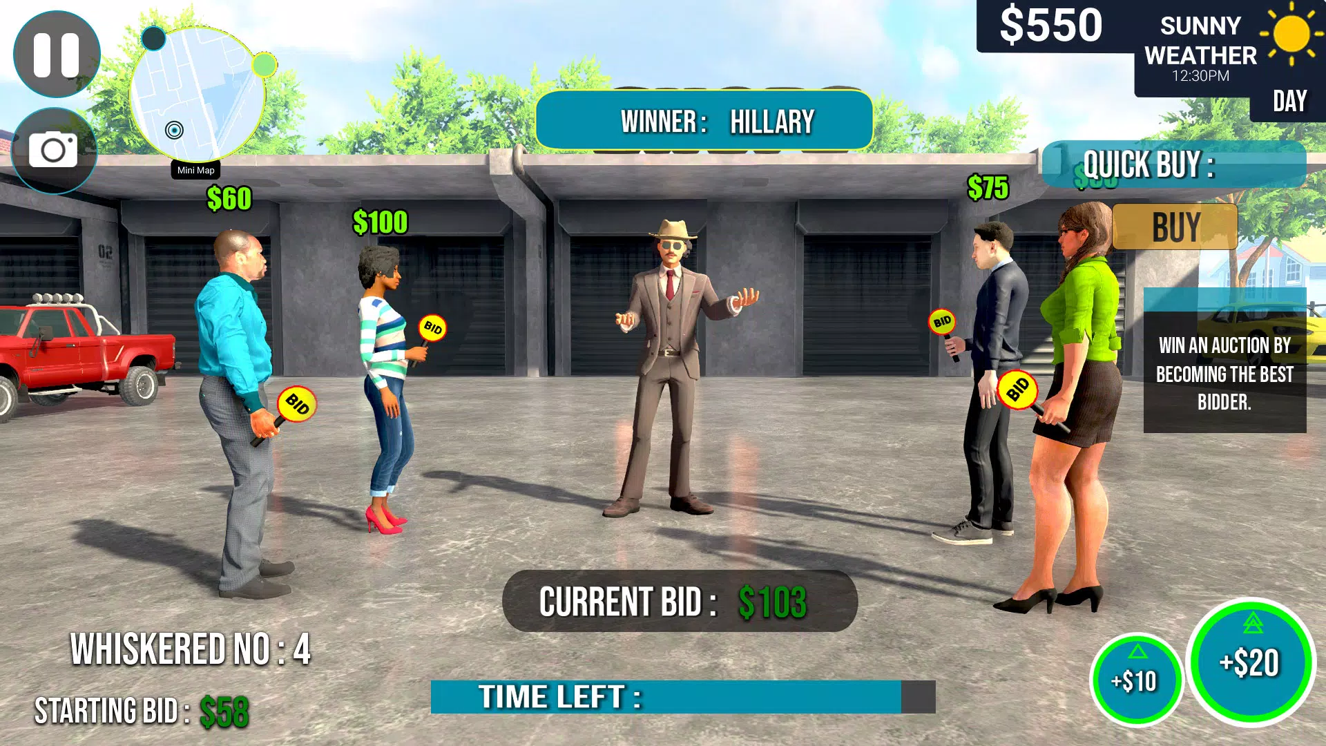 Storage Auction Shop Simulator Tangkapan skrin 0