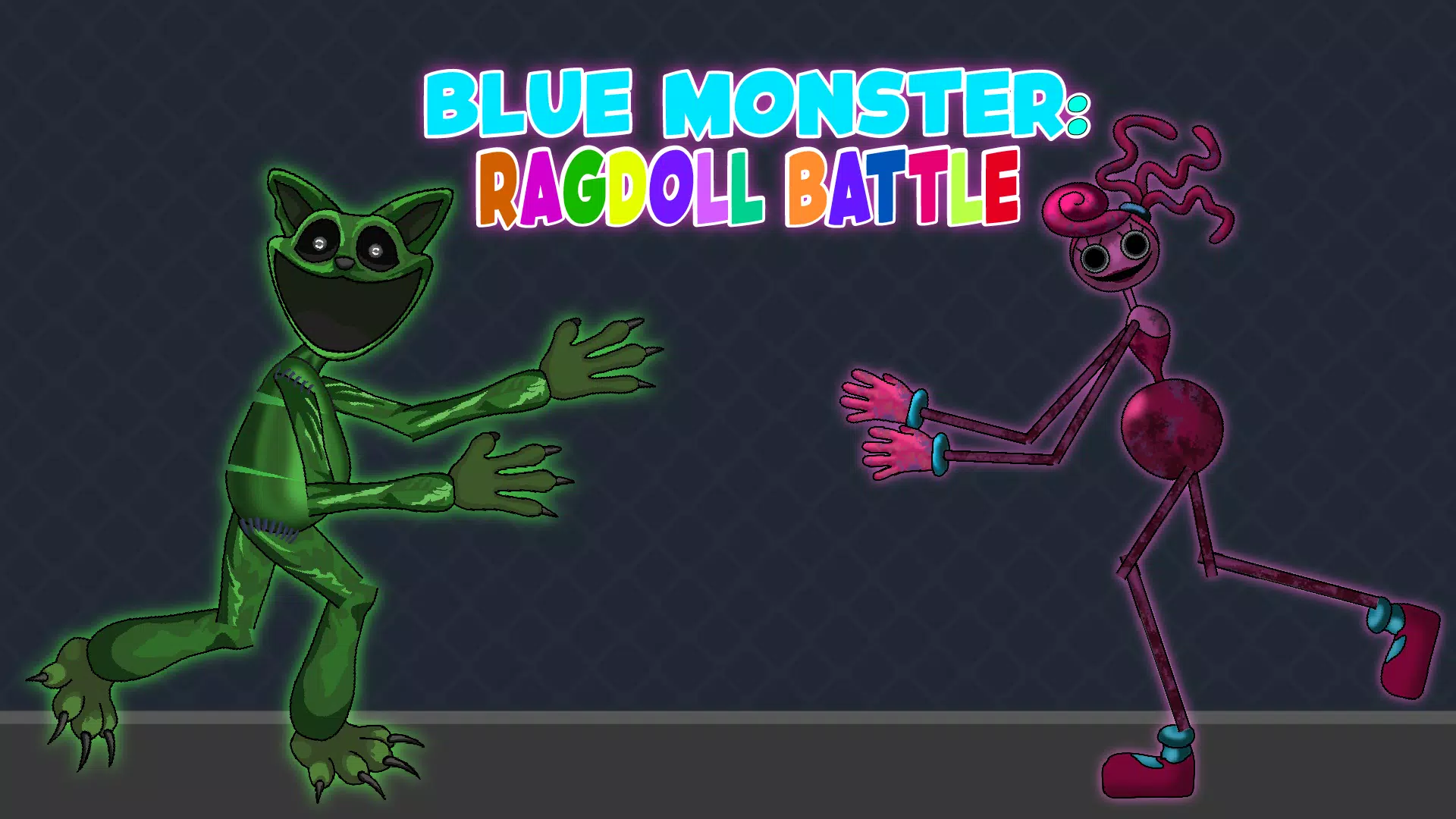 Blue Monster: Ragdoll Battle Скриншот 2