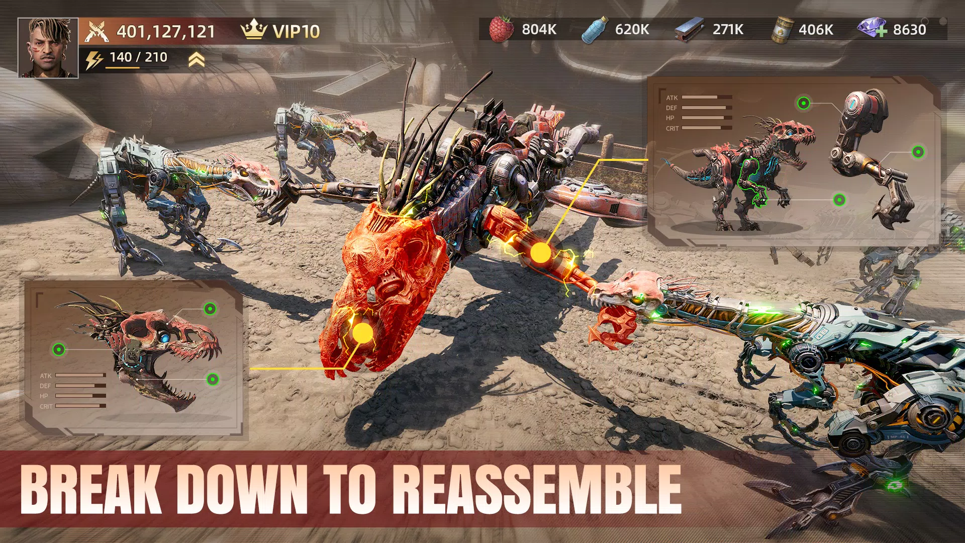 Mecha Domination Schermafbeelding 2