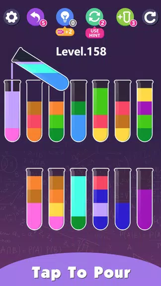 Water Sort Puzzle: Color Sort 螢幕截圖 2