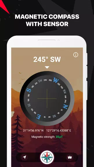 Compass - Directional Compass Capture d'écran 0