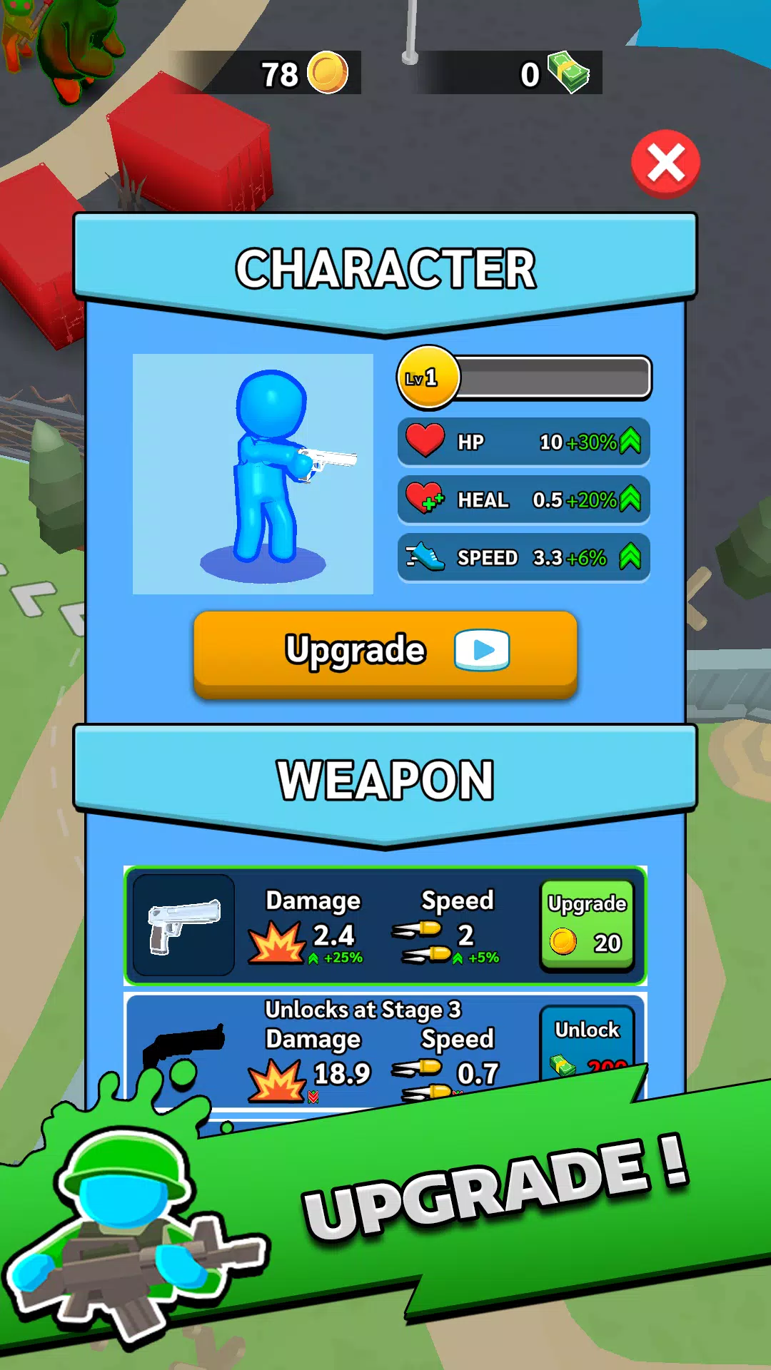 Zombie Apocalypse - Save World Ekran Görüntüsü 1