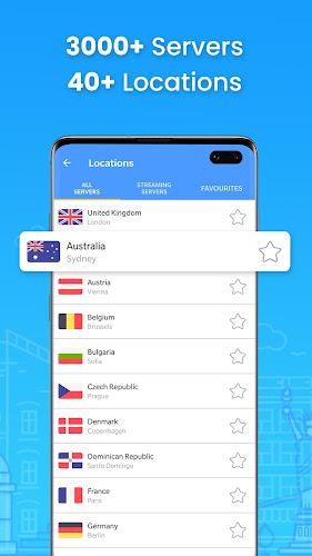 VPNCity - Unlimited speed VPN 螢幕截圖 2