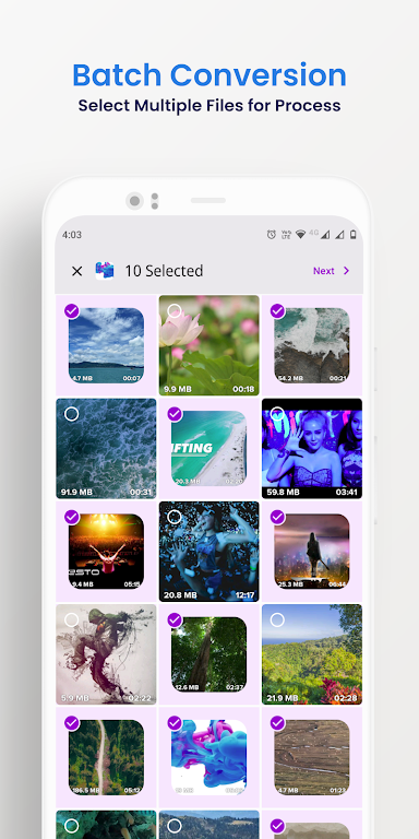 Video Converter Tangkapan skrin 3