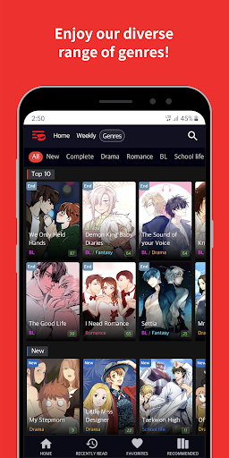 Toomics - Read Premium Comics Ekran Görüntüsü 3