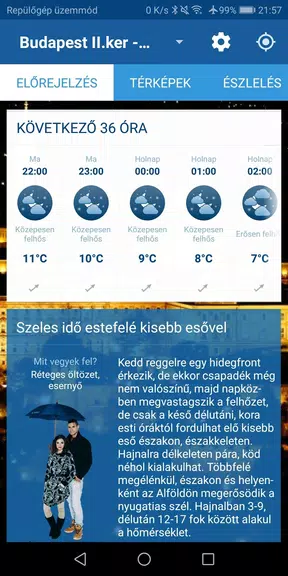 Időkép Capture d'écran 1