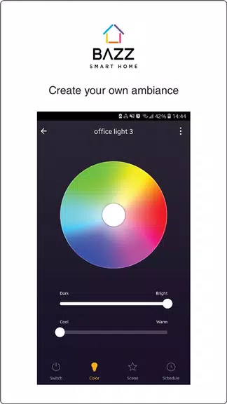 BAZZ Smart Home ဖန်သားပြင်ဓာတ်ပုံ 1