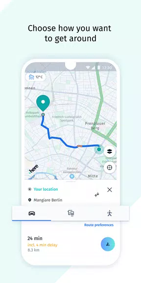 HERE WeGo BETA 螢幕截圖 3