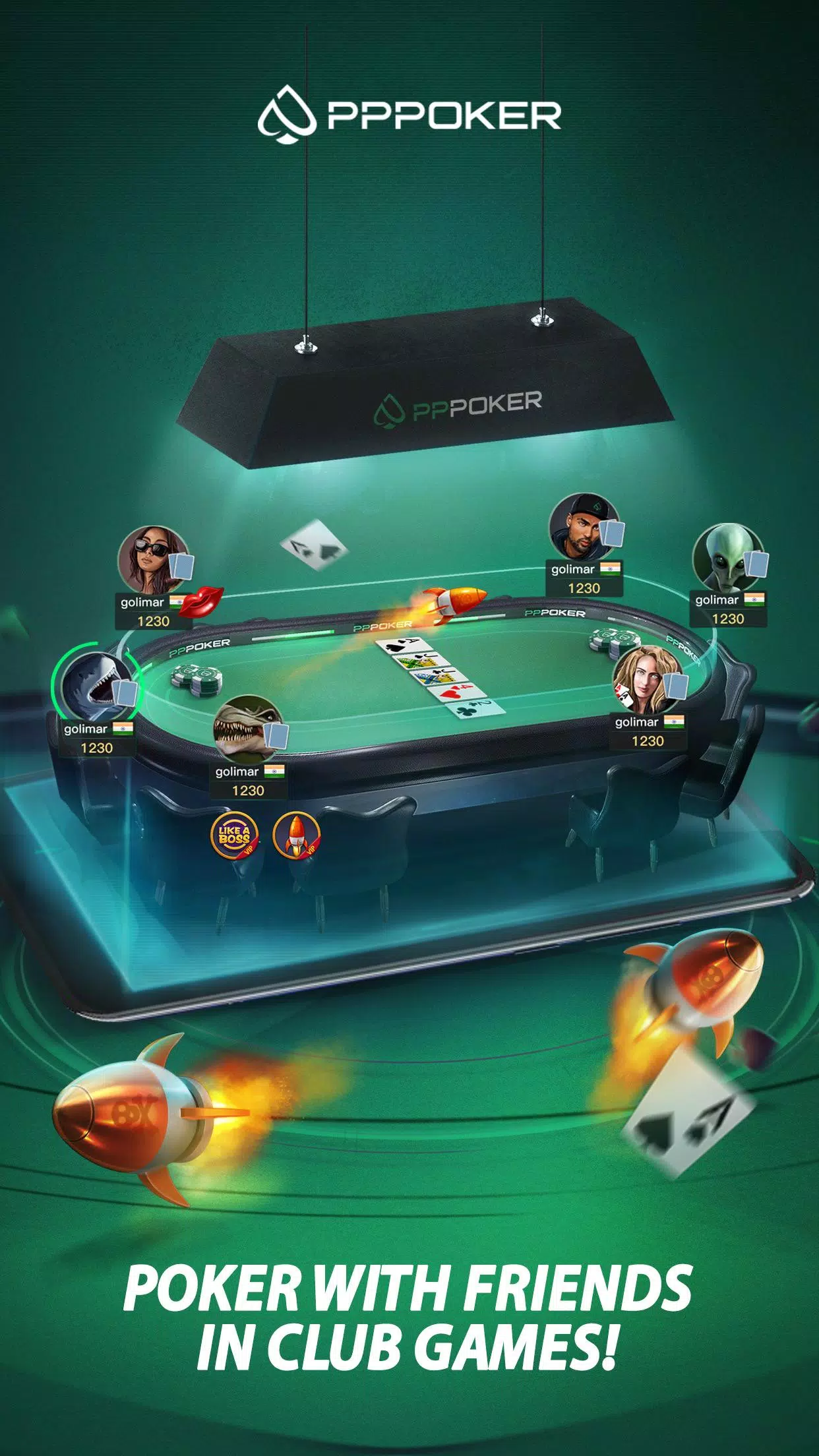 PPPoker ဖန်သားပြင်ဓာတ်ပုံ 3