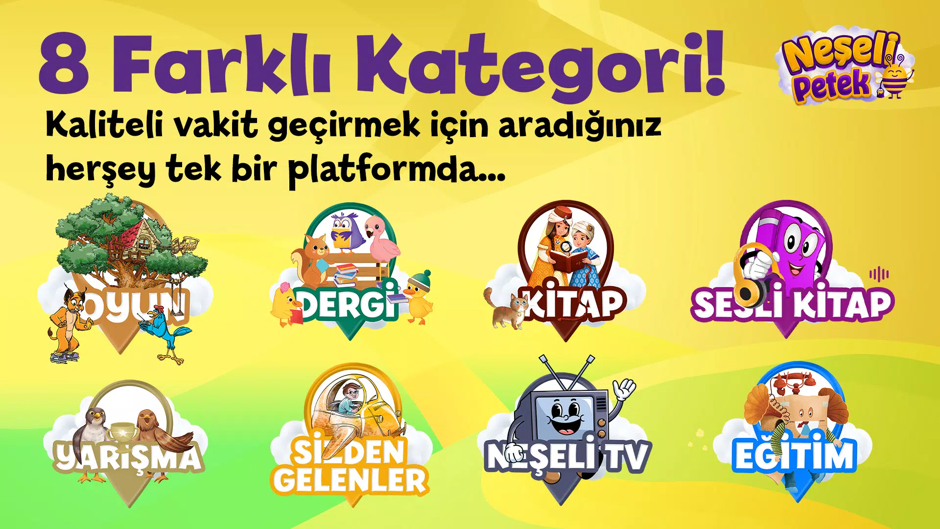 Neşeli Petek Oyun Platformu Tangkapan skrin 3
