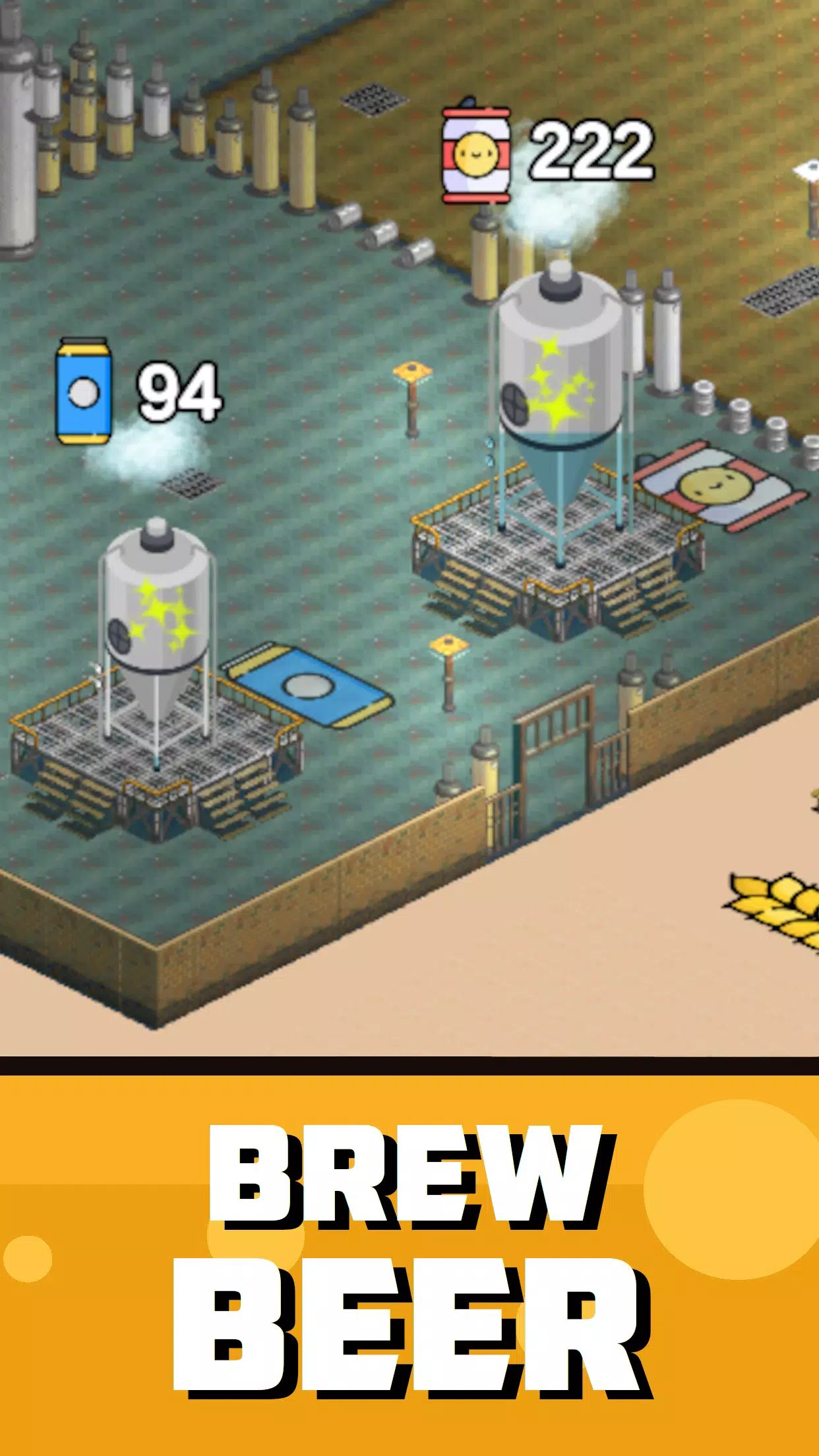 Idle Brewery Captura de pantalla 0