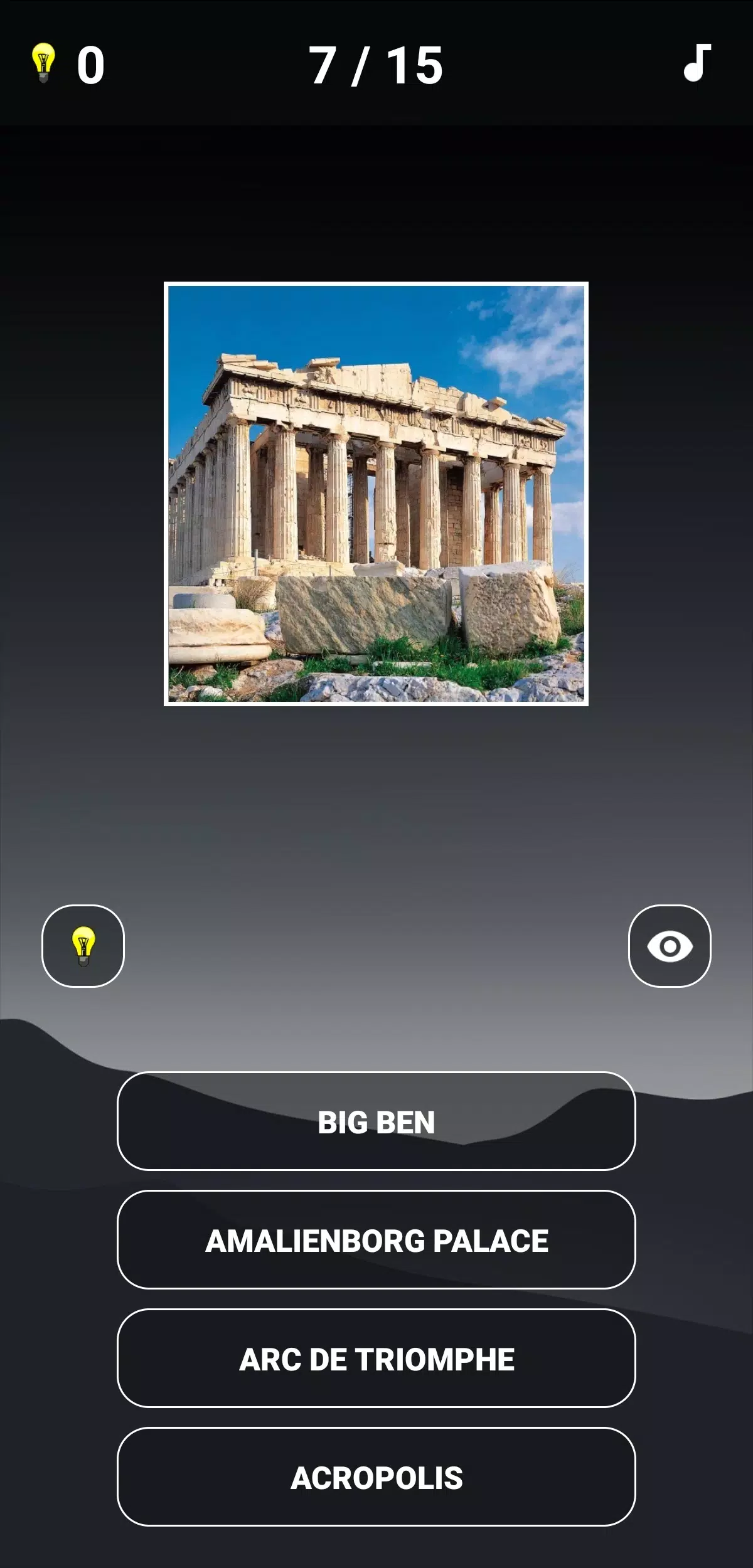 Landmarks Quiz Ekran Görüntüsü 0