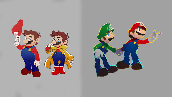 马里奥和路易吉兄弟新游戏原设