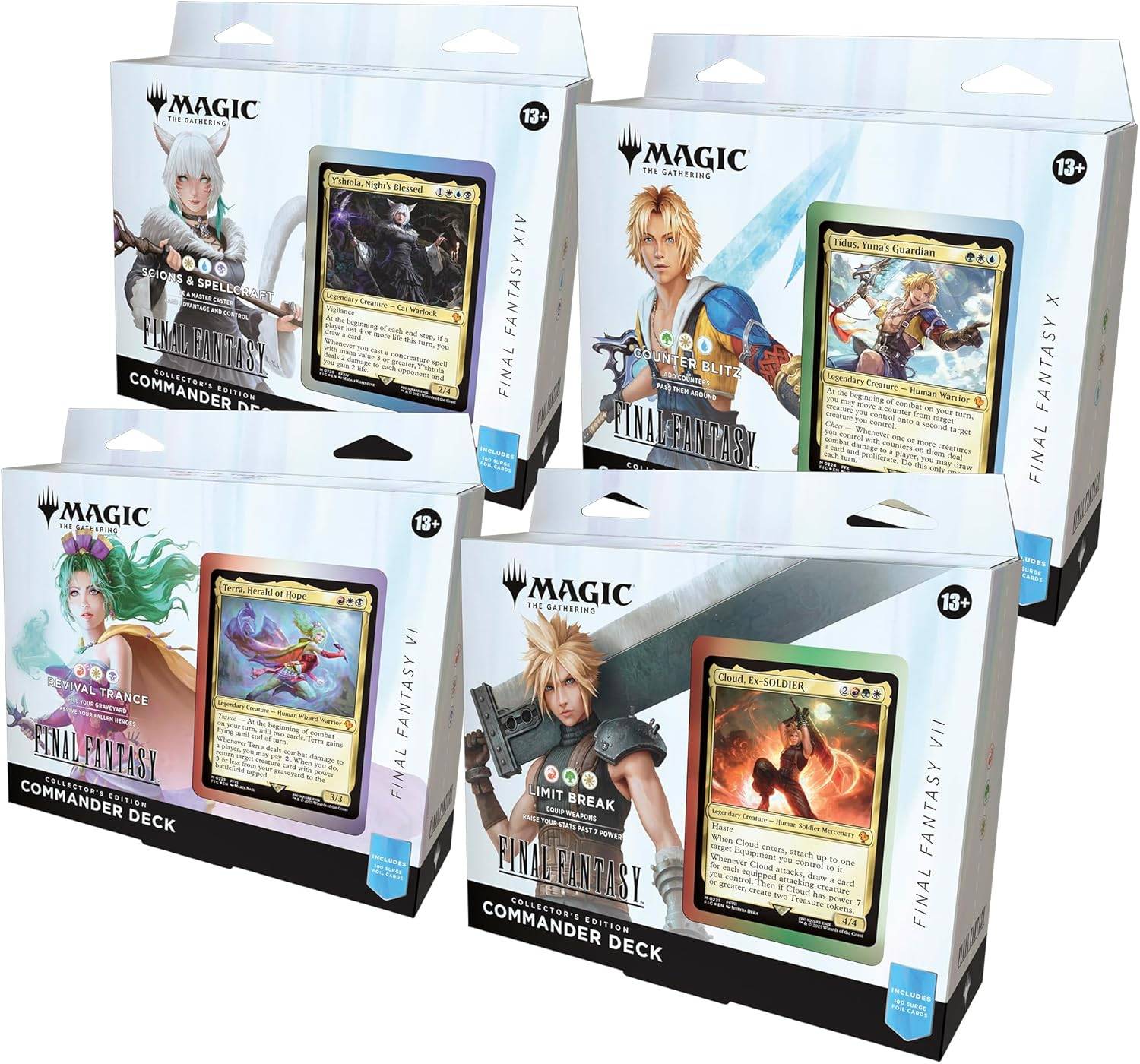MTG FF Premium Commander Set