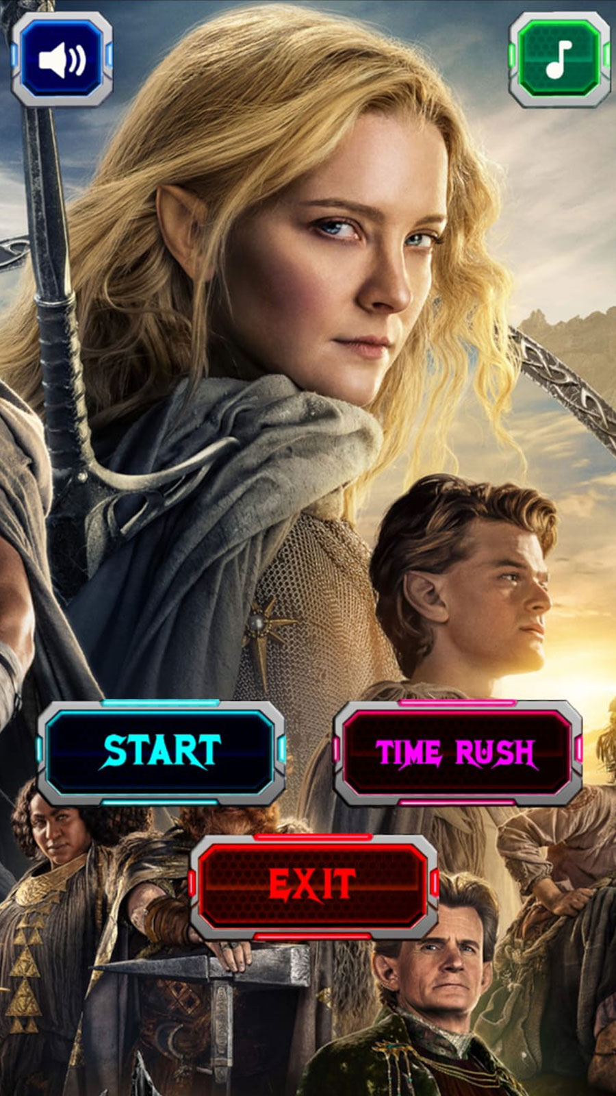 Rings of Power: Match 3 Game Ảnh chụp màn hình 0