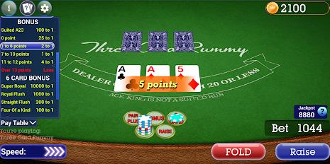 Vegas Three Card Rummy スクリーンショット 3
